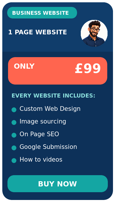 1-page-website--only-£99